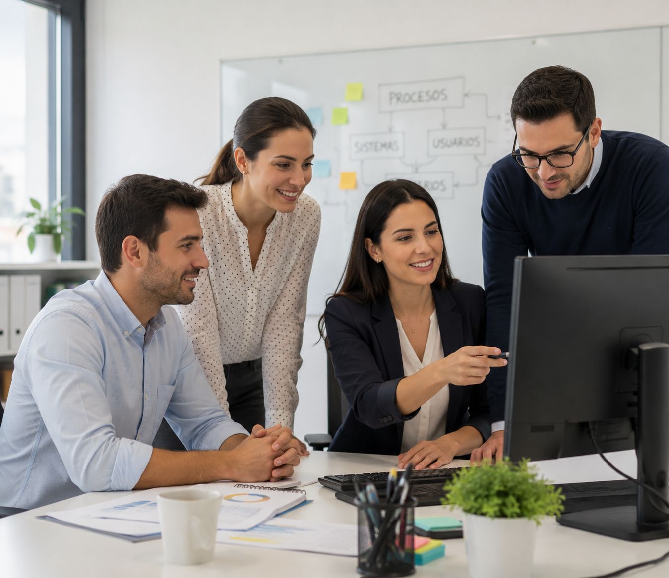 Equipo de Nexaval Salud definiendo procesos, sistemas y usuarios de forma colaborativa